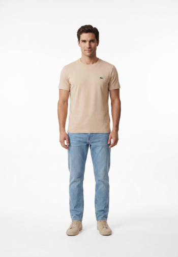 Tee shirt lacoste th5133 s69 sisal