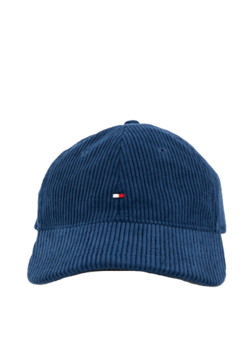 Casquettes tommy jeans th flag cord 6 panel c7g preppy navy
