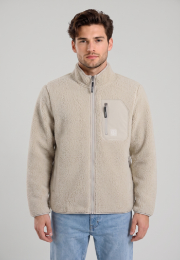Gilets cardigans volcom muzzer fuzzar zip stone