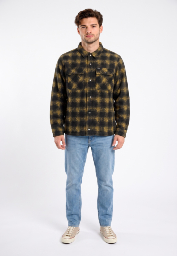 Chemise volcom bowered ii mustard