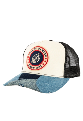 Casquettes sweet pants patchwork cap black