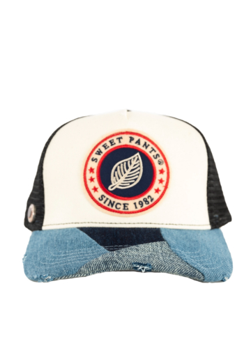 Casquettes sweet pants patchwork cap black