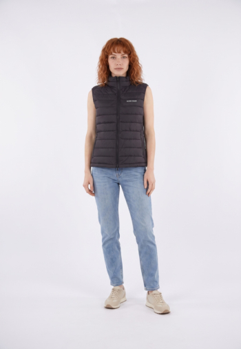 Doudounes guess jeans paneled puffer jblk
