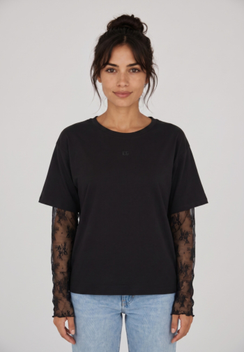 Tee shirt Le Temps Des Cerises bill 0001 black