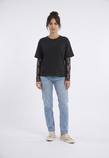 Tee shirt Le Temps Des Cerises bill 0001 black