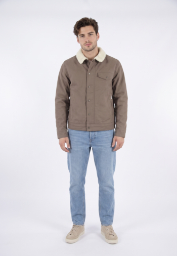 Blousons et vestes faguo seillon bro46 taupe