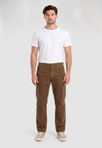 Pantalons volcom billow tapered cord ermine