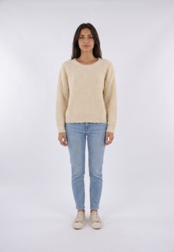 Pull hiver molly bracken la2037en creme