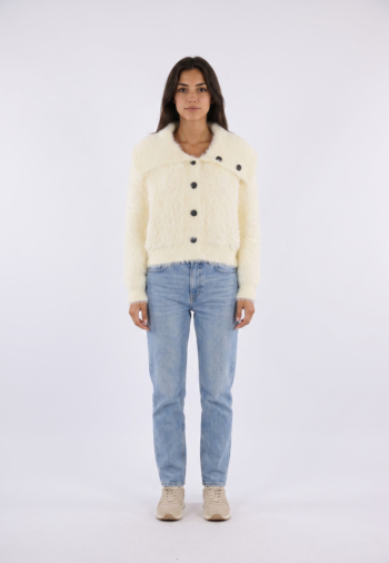 Gilets cardigans molly bracken laf139eh creme
