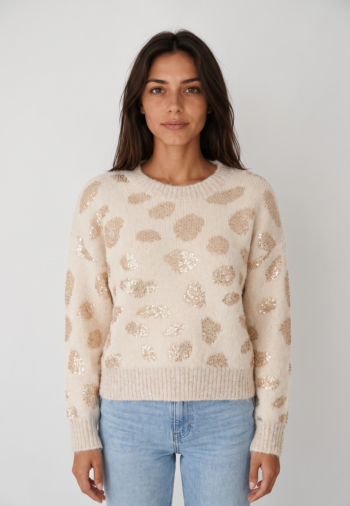 Pull hiver molly bracken la2049eh creme