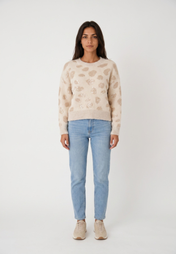 Pull hiver molly bracken la2049eh creme