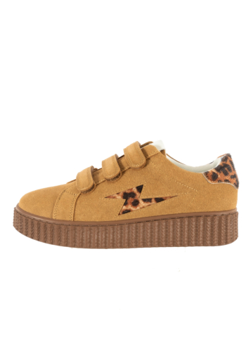 Baskets basses vanessa wu maggie originals camel