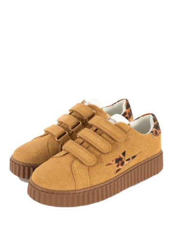 Baskets basses vanessa wu maggie originals camel