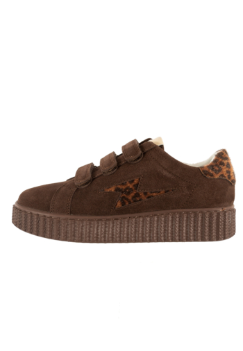 Baskets basses vanessa wu maggie originals chocolat
