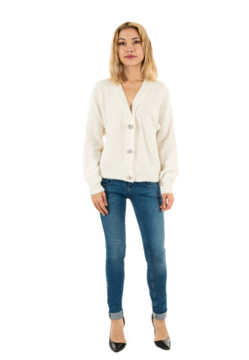 Gilets cardigans only ella cloud dancer