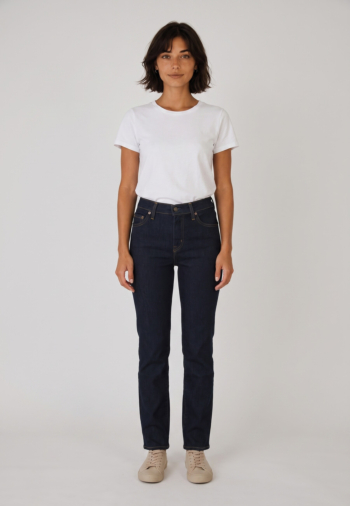 Jeans levi's® 722 high rise slim 0003 true blue rinse