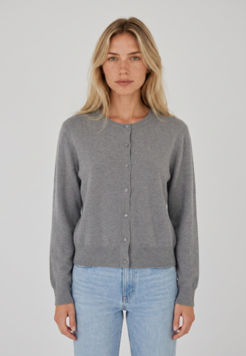 Gilets cardigans levi's® super soft crewneck cardi 0001 dark heather gray bros
