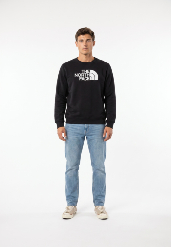 Sweat the north face m ess dp reg crew jk31 tnf black