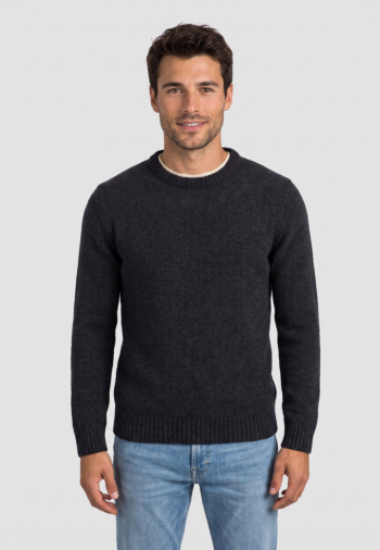 Pull hiver anerkjendt aksune chenille 0000 caviar