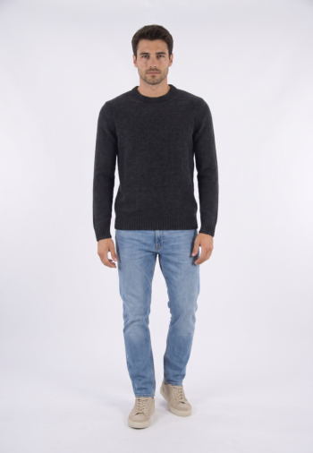 Pull hiver anerkjendt aksune chenille 0000 caviar