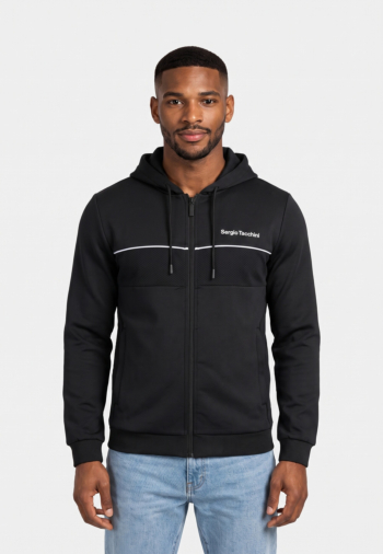 Sweat sergio tacchini poerio 2005-blk/wht