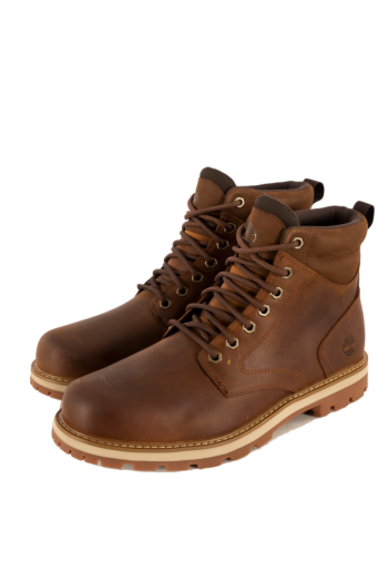 Bottines timberland britton road mid lace up waterproof em61 rst full grain