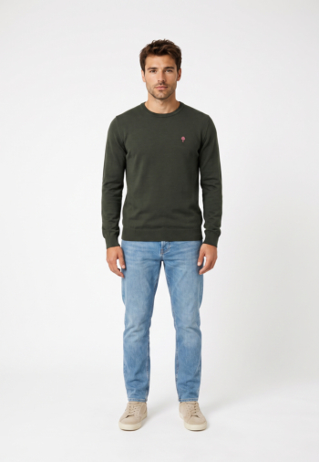 Pull hiver faguo marly kak00 kaki