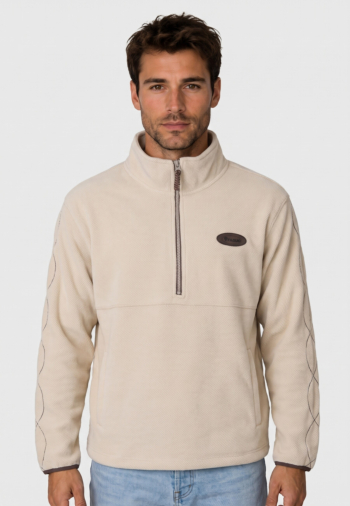 Pull hiver faguo lioran bei44 gray beige