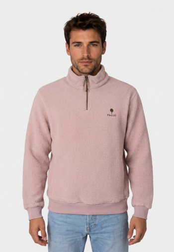 Pull hiver faguo aubiac pur12 mauve
