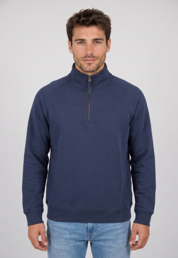 Sweat timberland exeter river tree embroidered logo 1/4 zip lb aih1 naval academy