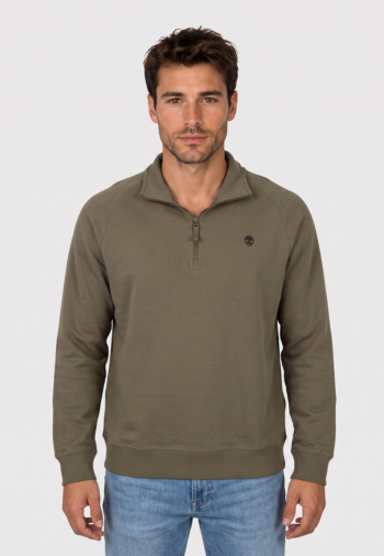 Sweat timberland exeter river tree embroidered logo 1/4 zip lb aie1 sea turtle