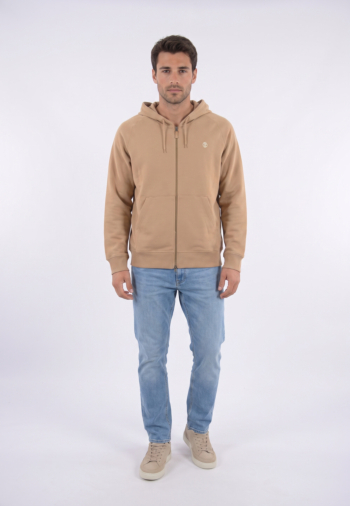 Sweat timberland exeter river lb full zip df01 tannin