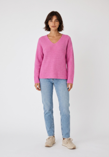 Pull hiver only camilla super pink melange
