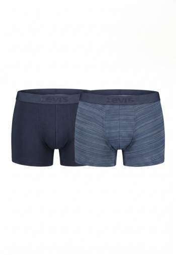 Calecons et slips levi's® dotted yarndye boxer brief 002 blue combo