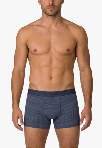Calecons et slips levi's® dotted yarndye boxer brief 002 blue combo