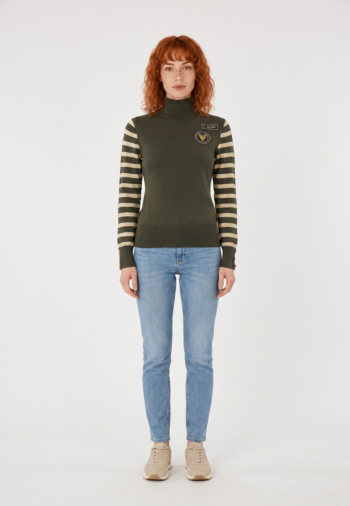 Sweat lola casademunt lf2611021 60 khaki