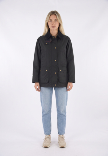 Blousons et vestes barbour acorn wax bk11 black/classic