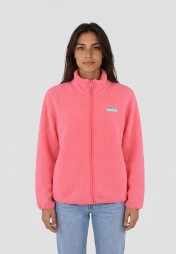 Gilets cardigans only eva teddy pink lemonade