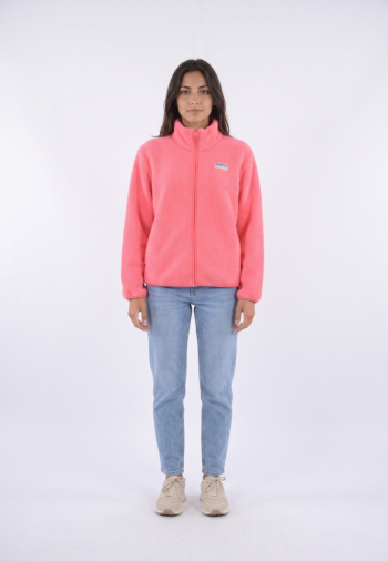 Gilets cardigans only eva teddy pink lemonade