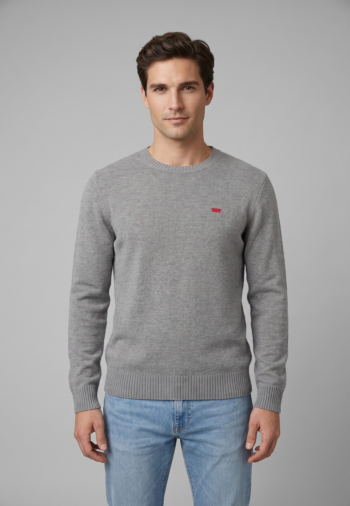 Pull hiver levi's® original hm 0000 mid tone grey heathe
