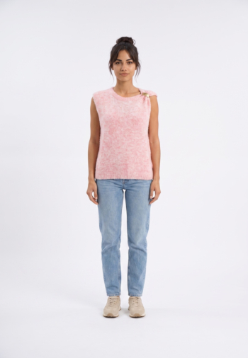 Pull hiver Le Temps Des Cerises kestrel 5007 blush