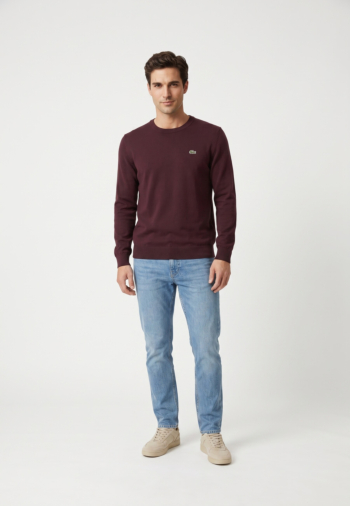 Pull leger lacoste ah1985 3ke oxalis
