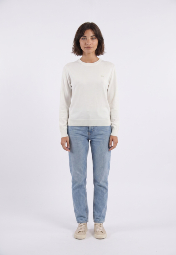 Pull hiver lacoste af4145 70v farine