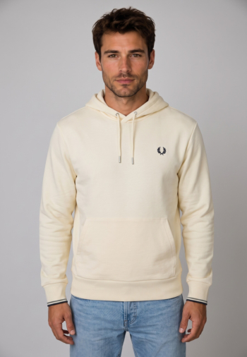 Sweat fred perry m3492 560 ecru