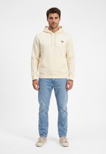 Sweat fred perry m3492 560 ecru