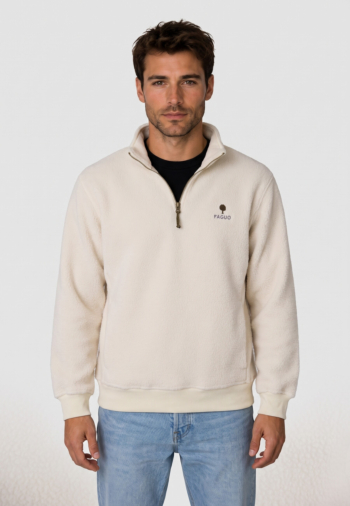 Pull hiver faguo aubiac ecr00 ecru