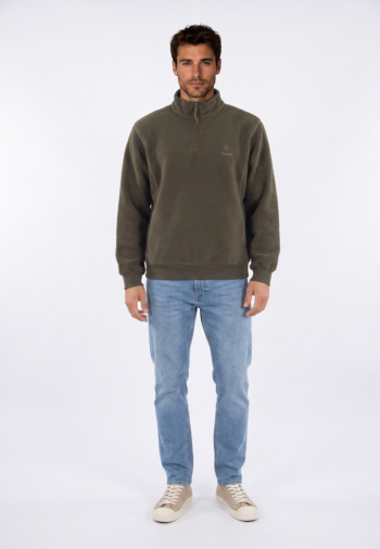 Pull hiver faguo aubiac kak00 kaki