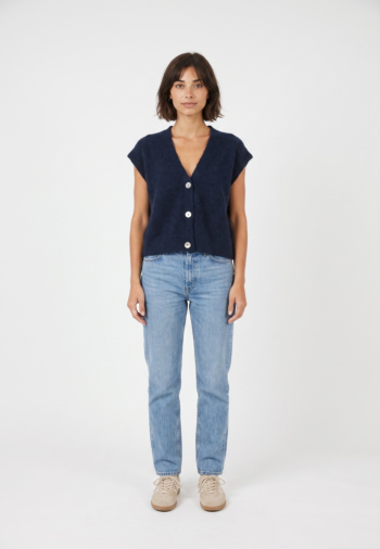 Gilets cardigans lola espeleta gi680w26 navy