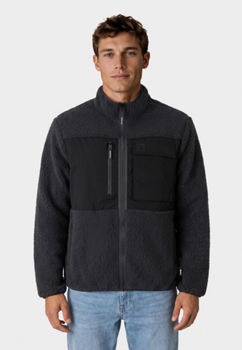 Blousons et vestes volcom storm stone asphalt black