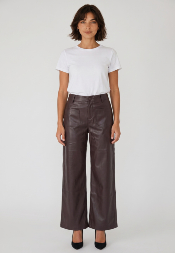 Pantalons lola espeleta pa210w26 acajou